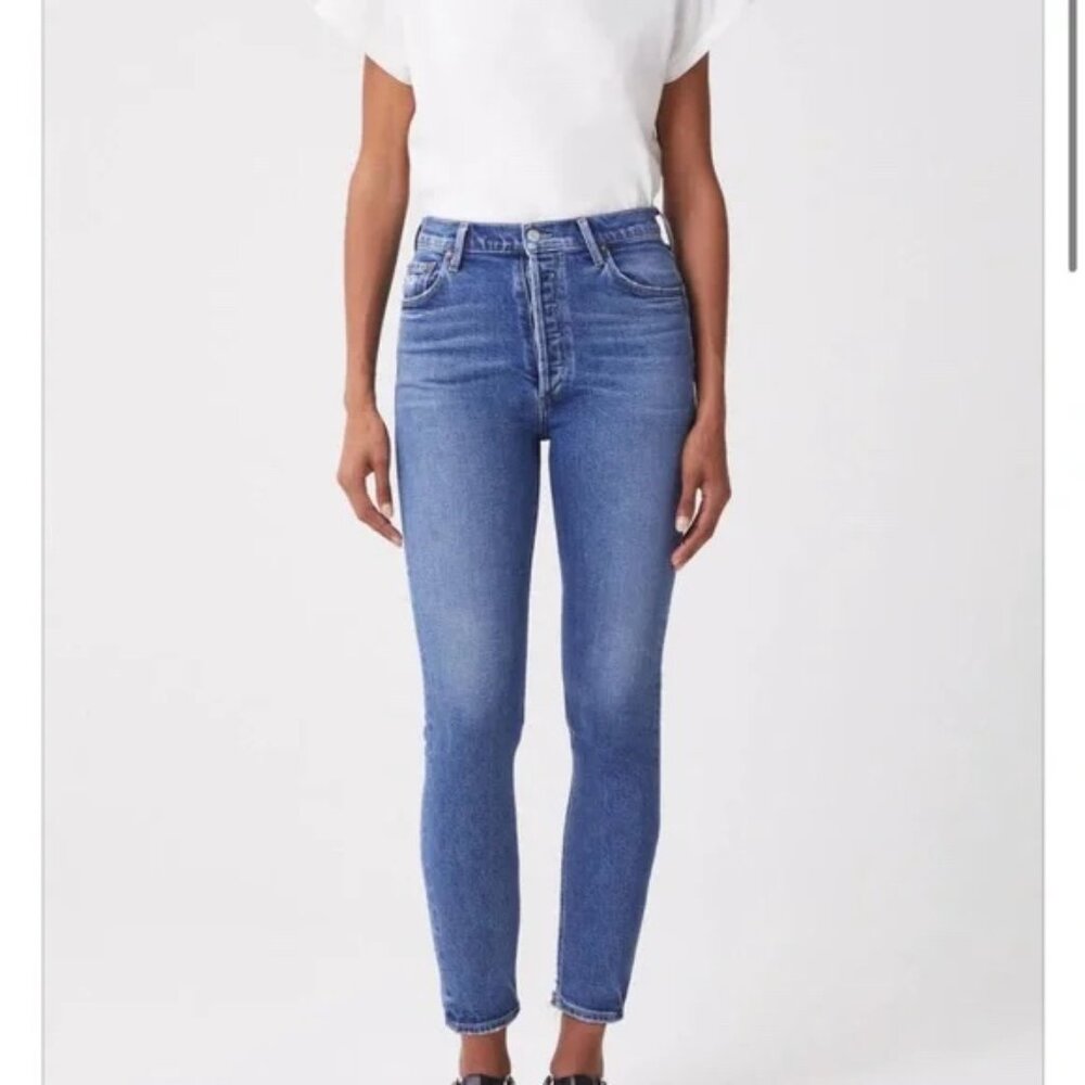 AGOLDE Nico High Rise Slim Fit Subdued Jeans A093C-1046 Size 25